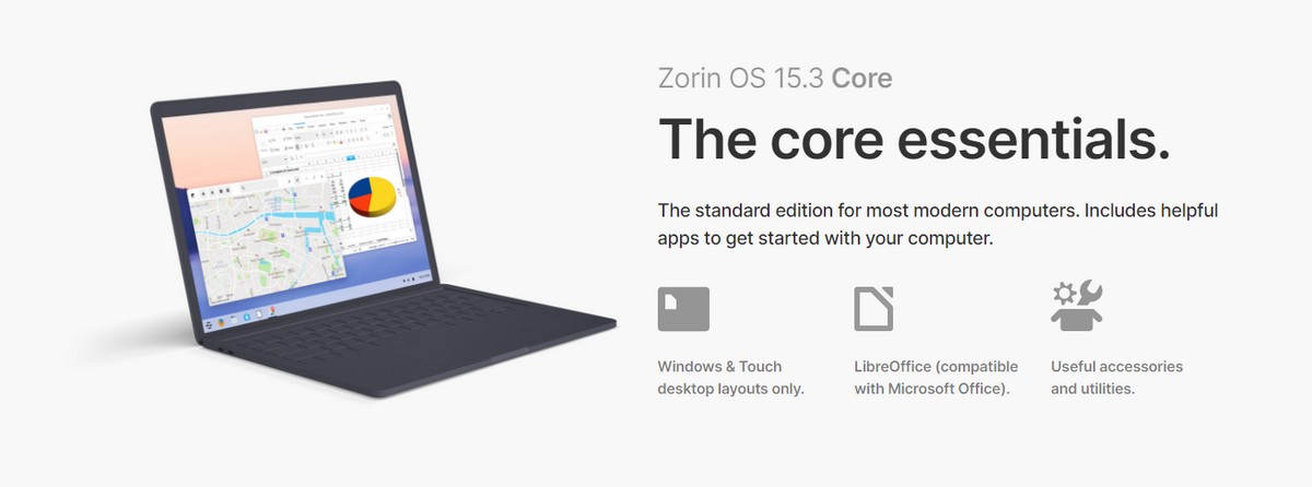 Zorin OS 15.3 Core